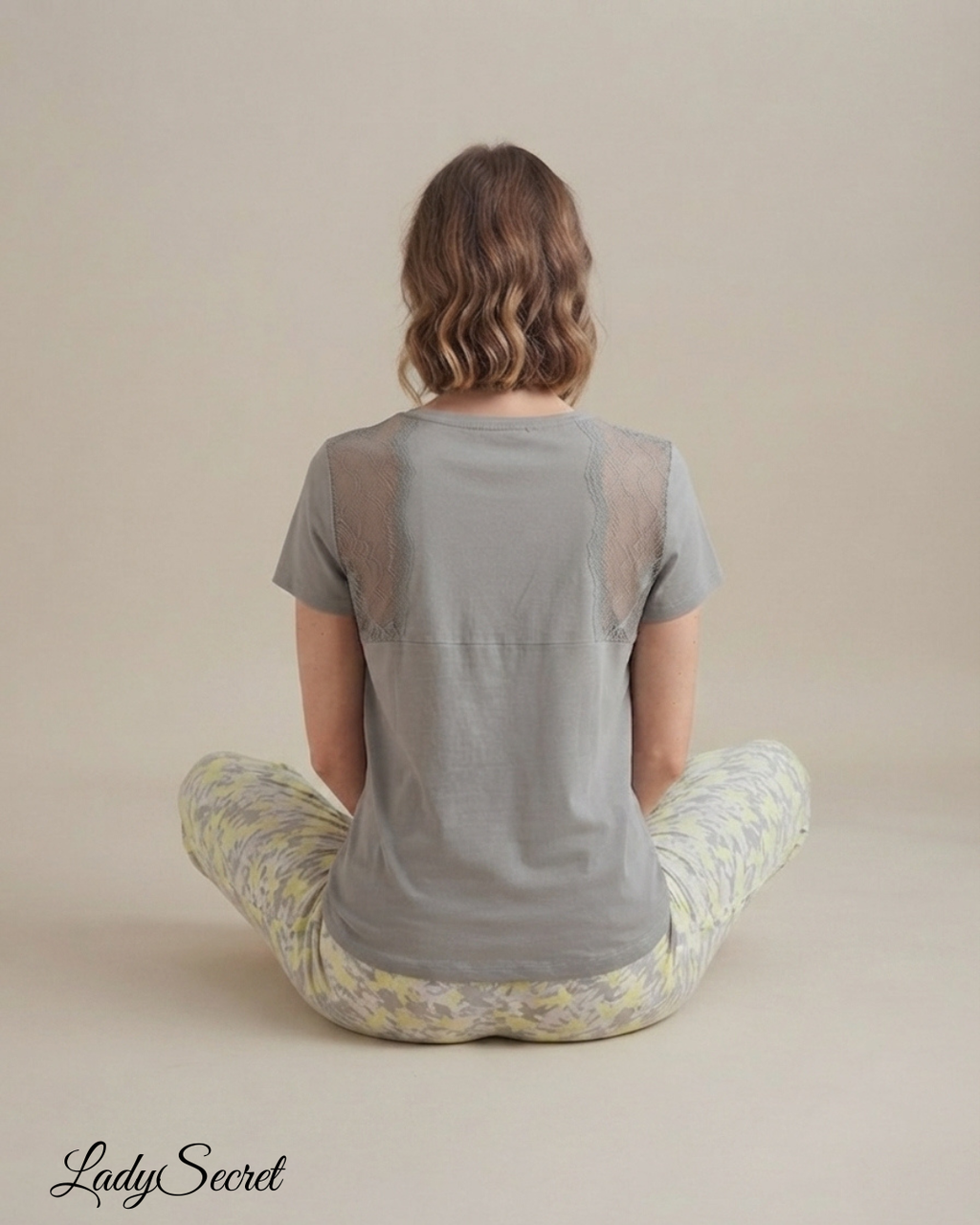 Pyjama Femme Always Believe – T-shirt & Pantalon Floral Coordonné M-2820