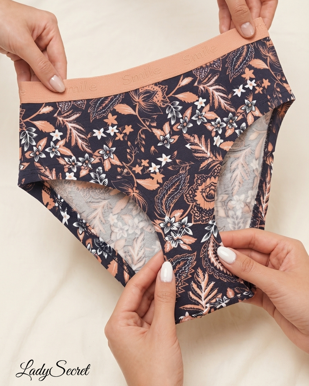 Ensemble Culotte Femme Paisley & Unis – Lot de 3 Culottes Coordonnées S-1013