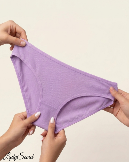 Culotte Femme Bleu & Lavande 1010