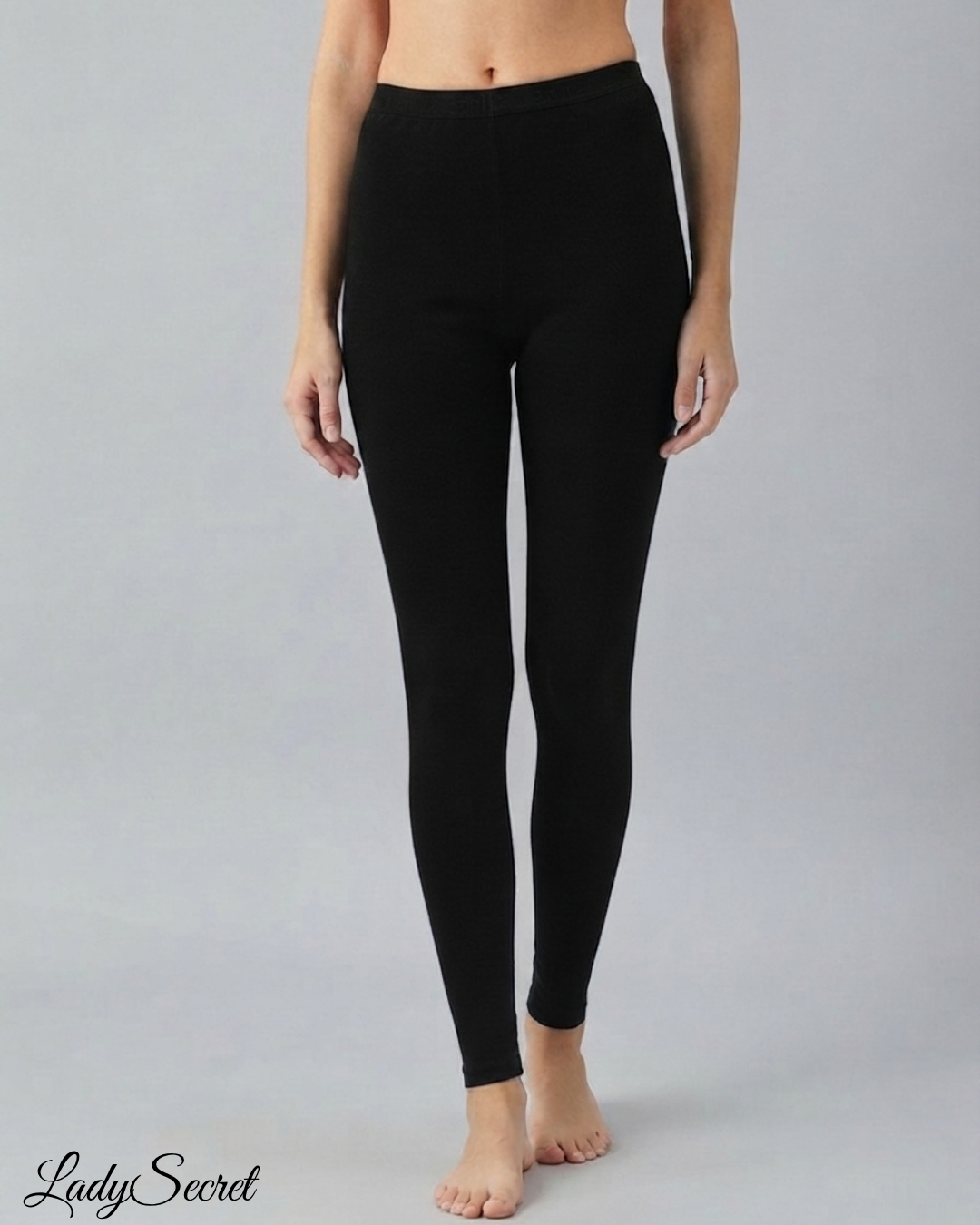 Legging Femme Basique 100% Coton – Taille Haute S-1016