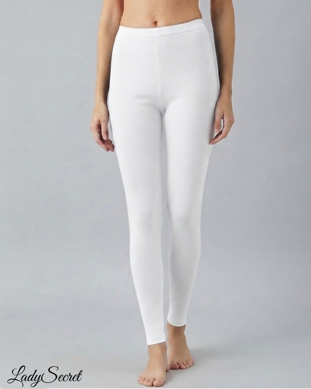 Legging Femme Basique 100% Coton – Taille Haute S-1016