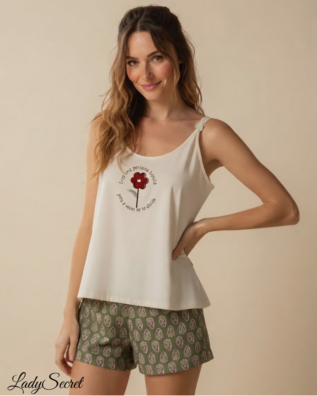 Ensemble Pyjama Femme Big Bird – T-shirt Sans Manches & Short Coordonné 4095
