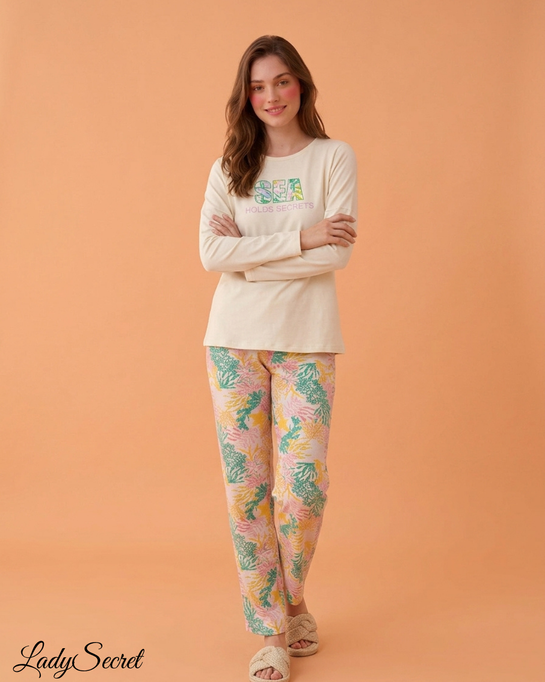 Pyjama Femme My Love Is Yours – T-shirt & Pantalon Large