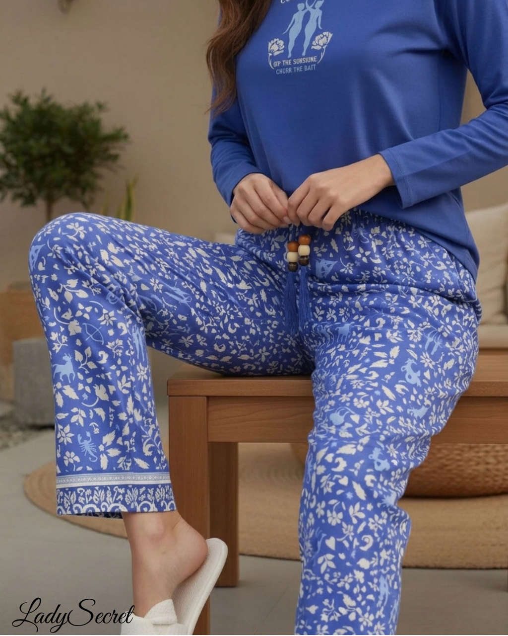 Pyjama Femme Coastal Cruise - Top & Pantalon
