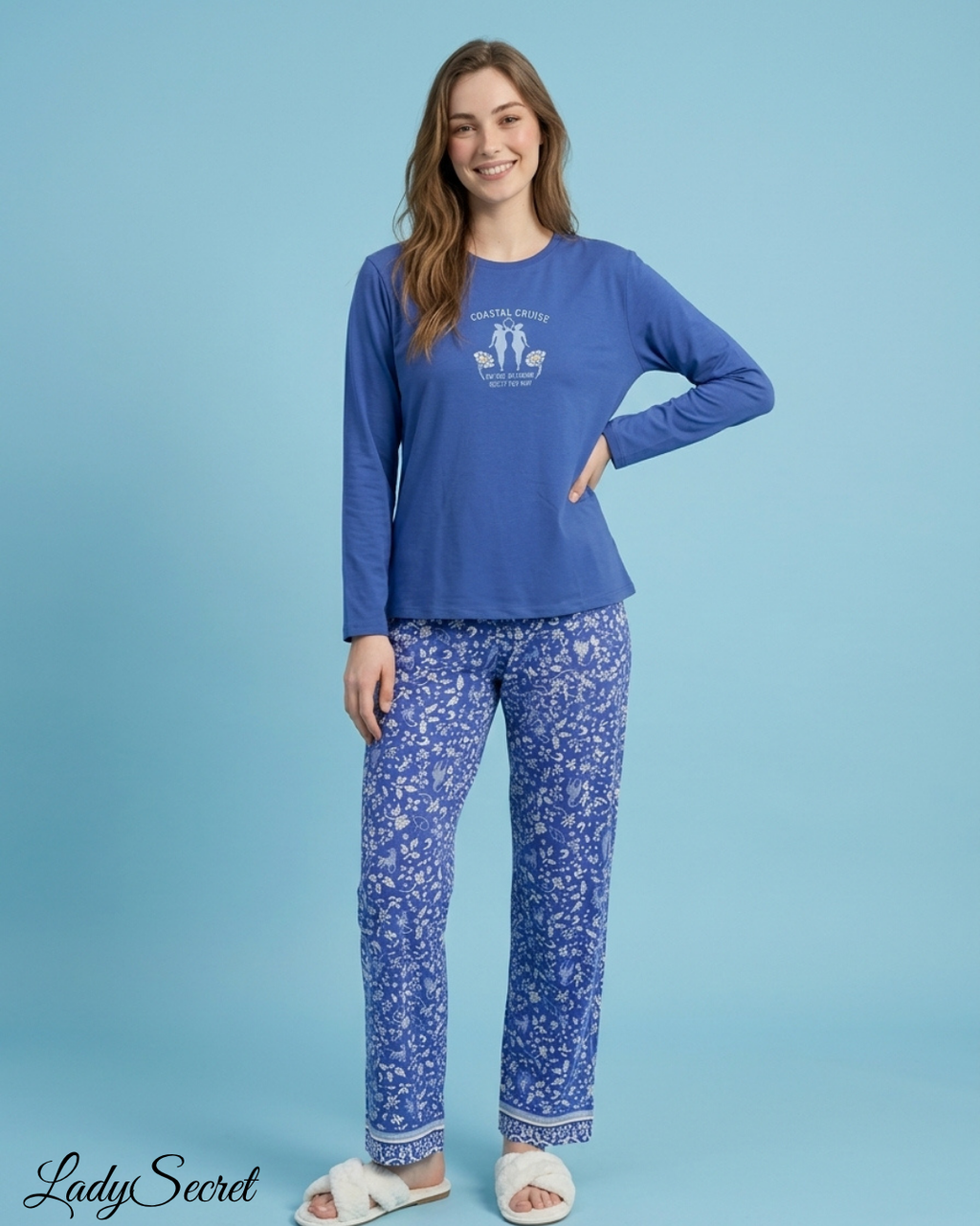 Pyjama Femme Coastal Cruise - Top & Pantalon