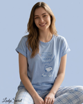 Pyjama Femme Detective Snoopy - T-shirt & Pantalon