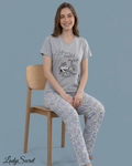Pyjama Femme Life is a Beautiful Ride - T-shirt & Pantalon