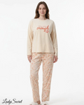 Pyjama Femme Velours You Are Enough