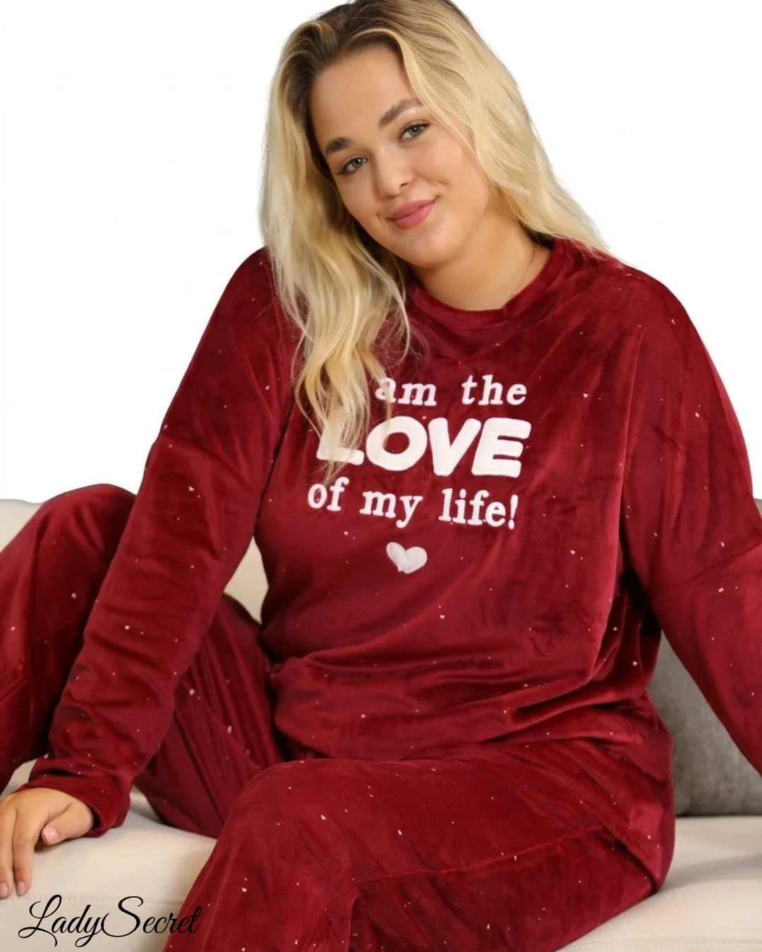 Pyjama Femme Velours Love of My Life