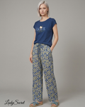 Pyjama Femme Love Hello Kitty - T-shirt & Pantalon Large LP-0157
