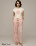 Pyjama Femme Namaste - T-shirt & Pantalon Rayé 6045