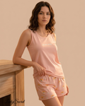 Pyjama Femme Let Me Sleep - Débardeur & Short