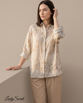 Ensemble Pyjama Floral Beige BM-1941/1